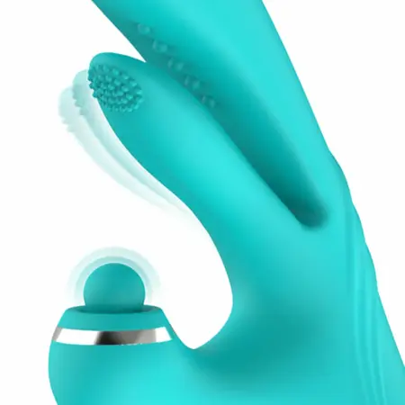 Good Vibes Only Lisa Dual-Action stimulator sa funkcijom potiskivanja roze silikon
