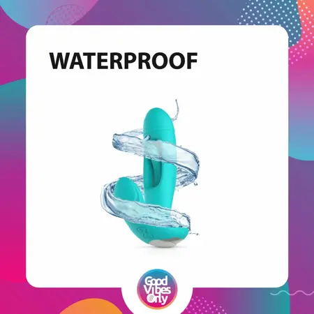 Good Vibes Only Gina vibrator sa funkcijom tapkanja za G-tačku, 10 modova, roze