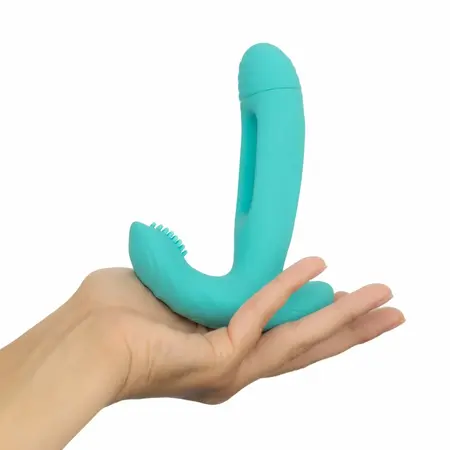 Good Vibes Only Gina vibrator sa funkcijom tapkanja za G-tačku, 10 modova, roze