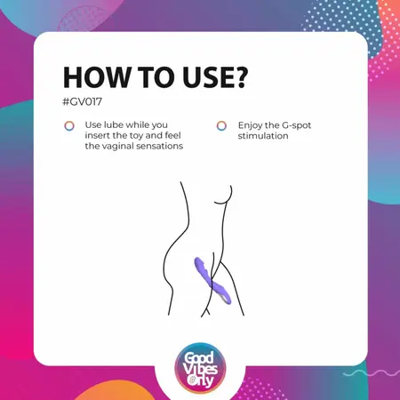Good Vibes Only Flax Intimna Mašina Silikonski 7-Režimski Vibrator G-Tačka