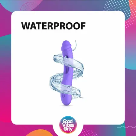 Good Vibes Only Flax Intimna Mašina Silikonski 7-Režimski Vibrator G-Tačka