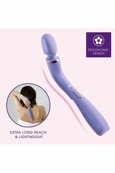 Wellness Eternal Wand Lavender savitljivi silikonski masažer