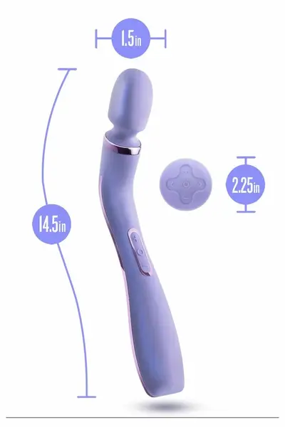 Wellness Eternal Wand Lavender savitljivi silikonski masažer
