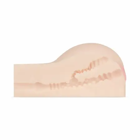 Friend With Benefits Intimate Device with Bullet Vibrator, Dual Entry, Beige
