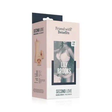 Friend With Benefits Lily Brooks intimna igračka sa dva ulaza TPR 18cm