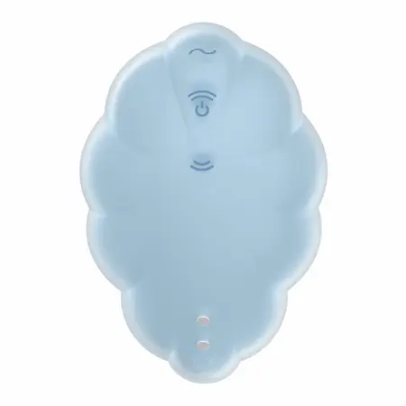 Satisfyer Cloud Dancer Blue - Air Pulse Intimate Device, 11+12 Modes
