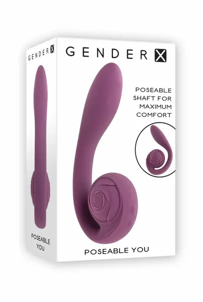 Evolved Poseable You intimni masažer sa dva motora od fleksibilnog silikona
