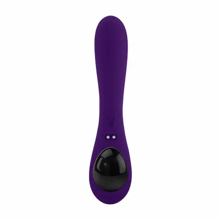 Evolved On Repeat Intimate Massager Dual Action Purple Silicone