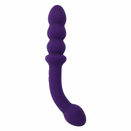 Evolved The Seeker dvostrani vibrirajući silikonski stimulator, ljubičasti