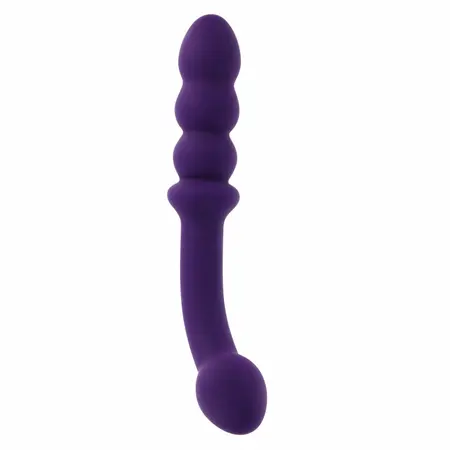 Evolved The Seeker dvostrani vibrirajući silikonski stimulator, ljubičasti