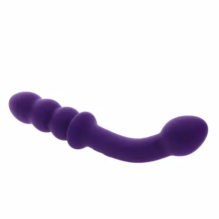Evolved The Seeker dvostrani vibrirajući silikonski stimulator, ljubičasti