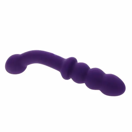 Evolved The Seeker dvostrani vibrirajući silikonski stimulator, ljubičasti