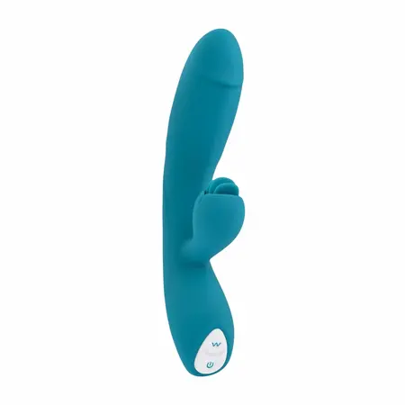 Evolved Fierce Flicker Silicone Intimate Device with Triple Tip, Purple