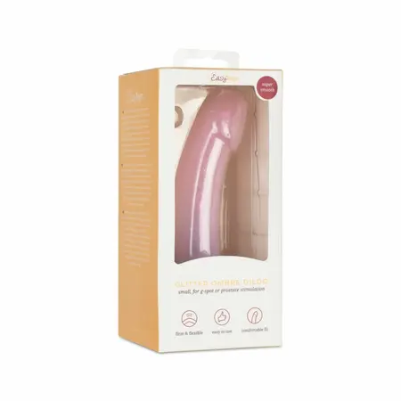 Mermaid Ombre intimni dildo 15 cm, svetlucavi žele i mekani materijal