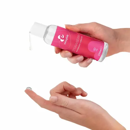 EasyGlide lubrikant na bazi vode sa ukusom jagode 150ml aromatizovana formula