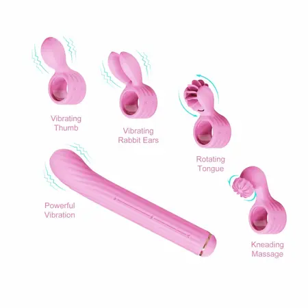 OTOUCH Magic Stick S1 Pink modularni vodootporni sistem za stimulaciju