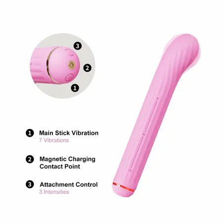 OTOUCH Magic Stick S1 Pink modularni vodootporni sistem za stimulaciju