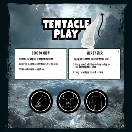 Mythical Mates Tentacle Play Jelly dildo 22cm providni