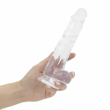 You2Toys Crystal Jelly model od 19 cm sa postoljem, providna intimna igračka