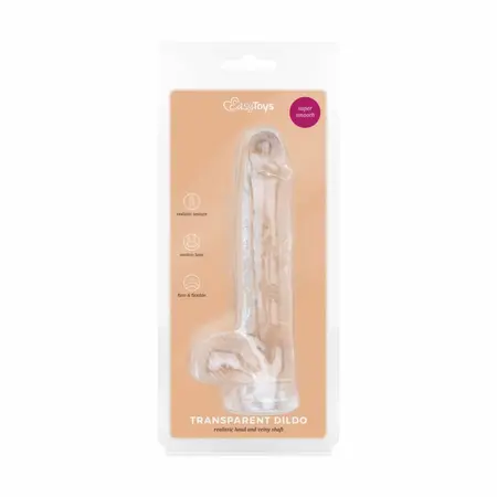 You2Toys Clear Jelly Model sa vakuumskom bazom 15 cm