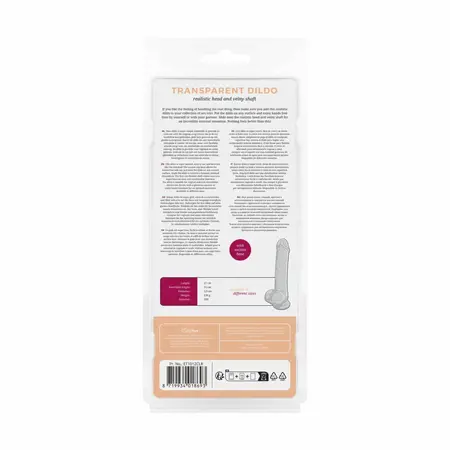 You2Toys Clear Jelly Model sa vakuumskom bazom 15 cm