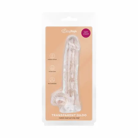You2Toys Jelly Series intimna mašina sa vakuum postoljem 13.5cm providna