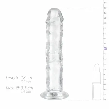 You2Toys Jelly Model 16 cm, providna intimna igračka sa vakuumskim postoljem