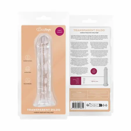 TOYJOY Jelly Series intimni stimulator 14 cm mekani providni model