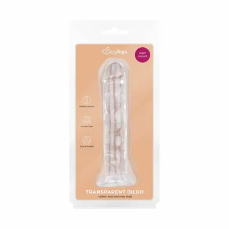 TOYJOY Jelly Series intimni stimulator 14 cm mekani providni model