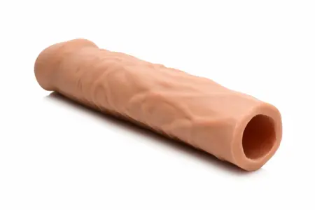 JOCK Extra Long Extension Sleeve 7.6cm TPE podesiva navlaka za penis u boji kože