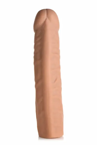 JOCK Extra Long Extension Sleeve 7.6cm TPE podesiva navlaka za penis u boji kože