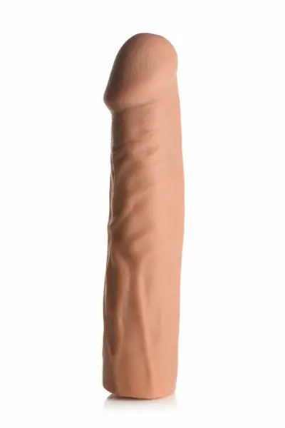 JOCK Extra Long Extension Sleeve 7.6cm TPE podesiva navlaka za penis u boji kože