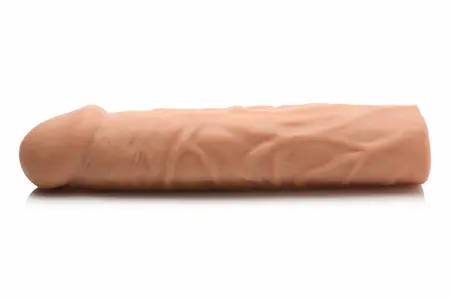 JOCK Extra Long Extension Sleeve 7.6cm TPE podesiva navlaka za penis u boji kože