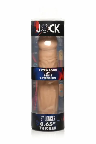 JOCK Extra Long Extension Sleeve 7.6 cm Beige - Flexible TPE System