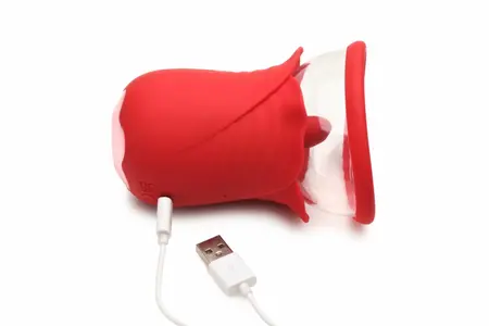 Lily Lover intimni sistem sa vakuumom i višerežimskom vibracijom, roze, 11 cm