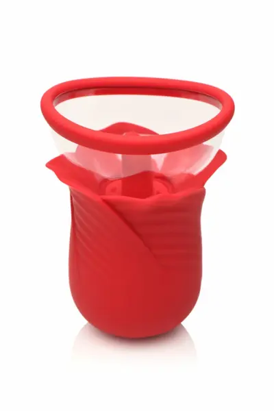 Lily Lover intimni sistem sa vakuumom i višerežimskom vibracijom, roze, 11 cm