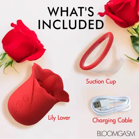 Lily Lover intimni sistem sa vakuumom i višerežimskom vibracijom, roze, 11 cm