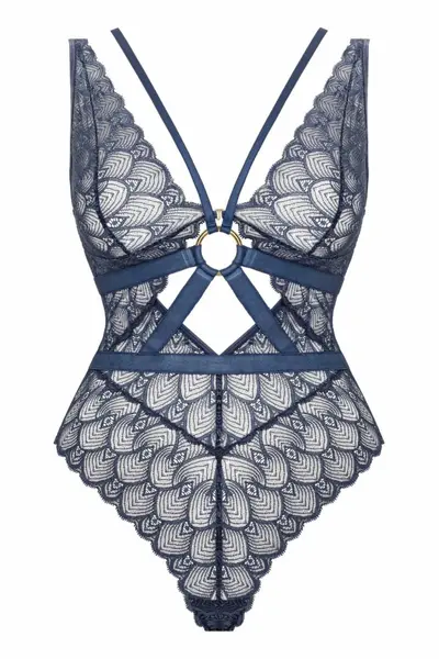 Exclusive Body Sweetest Taboo by Obsessive, Unique Lace, Gold Accents