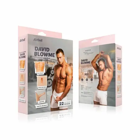 AirDoll David Life-Size Model with Inflatable Intimate System 22cm