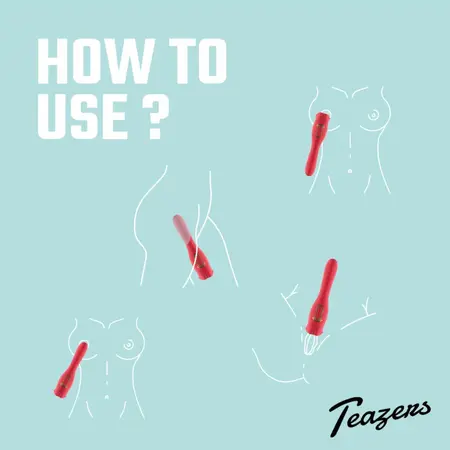 Teazers intimni stimulator sa dvostrukim delovanjem i funkcijom lizanja, roze