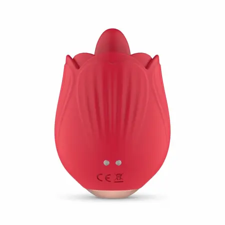 Teazers Rose intimni stimulator sa funkcijom lizanja i vibracijom roze