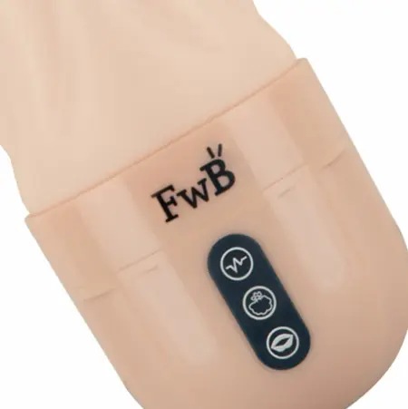 Friend with Benefits vibrirajući vakuumski stimulator u crnoj boji