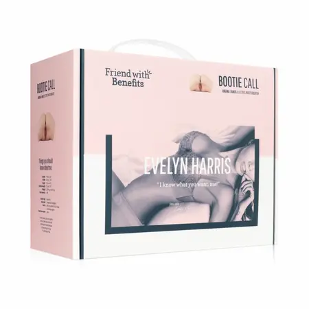 Friend with Benefits Evelyn Harris vibrirajući silikonski intimni stimulator