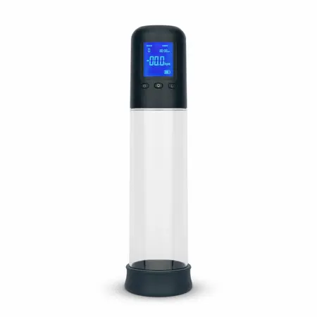Boners Smart Vacuum Pump LCD, precizni intimni trenažer u crnoj boji