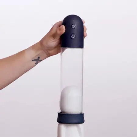 Boners automatska vakuum pumpa i intimni trenažer Transparent XL