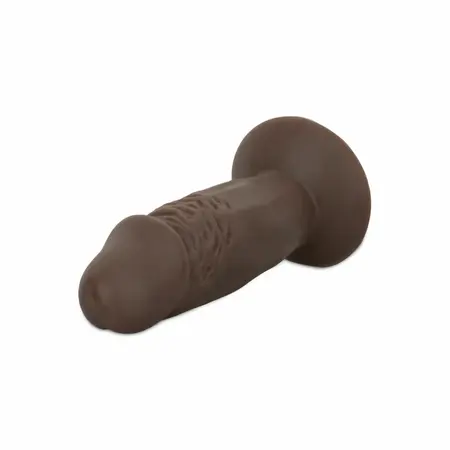 Real Fantasy Charlie intimni čep sa vakuumskim postoljem 11.5 cm bež