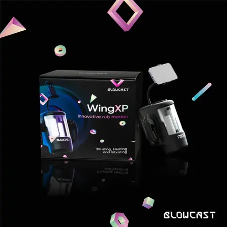 Blowcast WingXP intimna mašina sa držačem za telefon i multifunkcionalnim sistemom