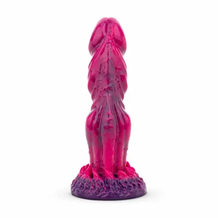 Mythical Mates Another World Model roze i ljubičasti dildo sa vakuumskom bazom 20cm