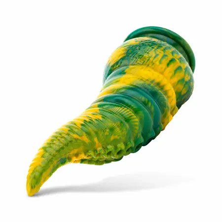 Mythical Mates Tentacle Delight intimni model zeleno žuti 22cm