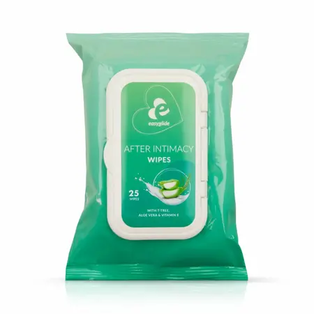 EasyGlide After Intimacy Refreshing Wipes sa aloe verom i uljem čajevca, 20 komada